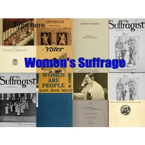 Suffragettes Books 'votes for women' women's suffrage Feminism USA UK history download