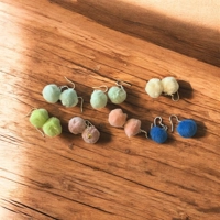 Fluffy Ball Earrings