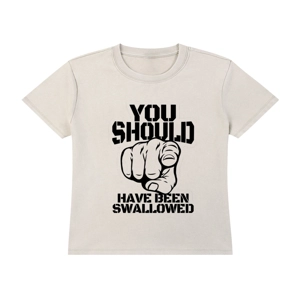 Censored tee-swallowed