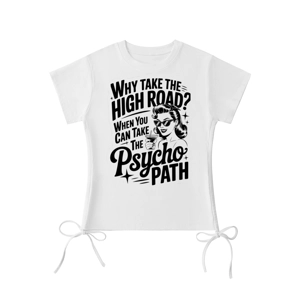 Graphic tee -psycho path