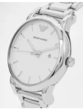 Emporio Armani AR1854 Men's Luigi Silver Stainless Steel Quartz Watch