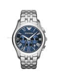 Armani AR1787 Classic Navy Blue Dial Stainless Steel Mens Watch