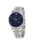Armani AR1942 Latest Beta Blue Dial Mens Steel Watch