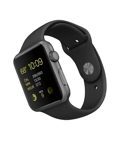 Watch Apple 42mm Space Grey Aluminium Case with Black Sport Band