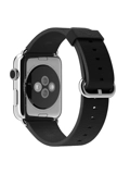 Apple Watch 38mm MJYL2B/A Steel Case Black Medium Classic Buckle
