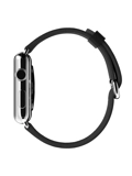 Apple Watch 38mm MJYL2B/A Steel Case Black Medium Classic Buckle