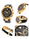 Versace Vfg140016 Mystiquesport Black Dial Chronograph Men’s Watch