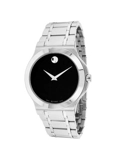 Movado 0606276 Corporate Black Dial Stainless Steel Mens Watch