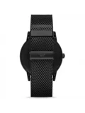 Emporio Armani AR11046 Black Minimalist Steel Men's Watch