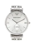 Emporio Armani Men's Classic AR1819 Silver Stainless-Steel Watch