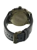 Armani AR6086 Sport Grey Leather Band Steel Case Quartz Men's Watch