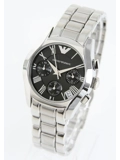 Emporio Armani AR0674 - Ladies Steel Chronograph Designer Watch