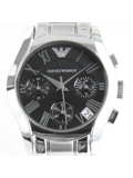 Emporio Armani AR0674 - Ladies Steel Chronograph Designer Watch