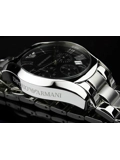 Emporio Armani AR0674 - Ladies Steel Chronograph Designer Watch