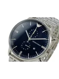 Emporio Armani AR1648 Classic Blue Chrono Stainless Steel Mens Watch