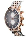 Emporio Armani AR1721 Rose Gold-Tone Stainless Steel Mens Watch