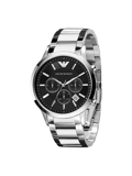 Emporio Armani AR2434 Classic Chronograph Black Dial Watch