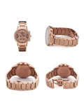 Emporio Armani AR2452 - Mens Rose Gold Chronograph Watch