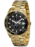 Emporio Armani ar5857 Gents Gold Stainless Steel Chronograph Watch