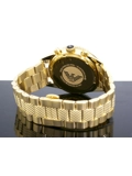 Emporio Armani ar5857 Gents Gold Stainless Steel Chronograph Watch