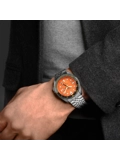 Seiko SSK005K1 Orange Stainless Steel  Watches For Men
