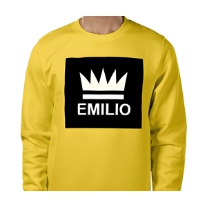 Emilio Men's Sweatshirt Size Large