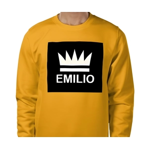 Emilio Men's Sweatshirt Size Large