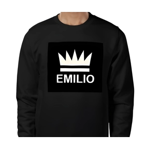 Emilio Men's Sweatshirt Size Large
