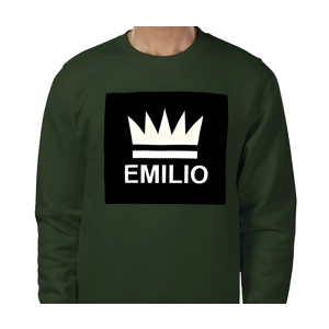 Emilio Men's Sweatshirt Size Large