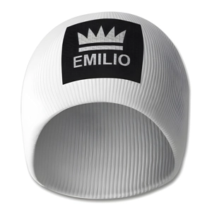 Emilio White Beanie Hat