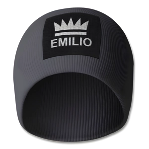 Emilio Graphite Grey Beanie Hat