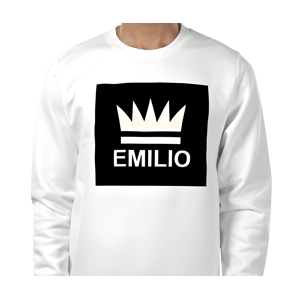 Emilio Men's Sweatshirt Size Large
