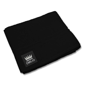 Emilio Black Bath Towel