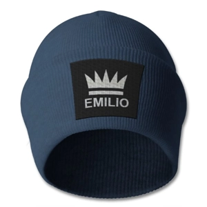 Emilio Navy Beanie Hat
