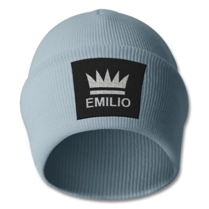 Emilio Sky Blue Beanie Hat