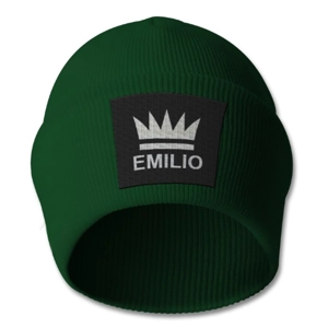 Emilio Green Beanie Hat