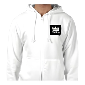 Emilio Men's Zip Hoodie Size XX Large