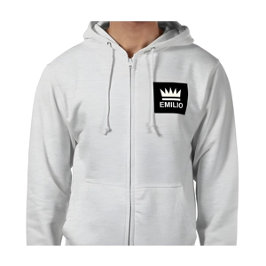 Emilio Men's Zip Hoodie Size XX Large