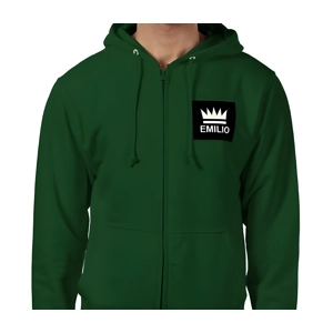 Emilio Men's Zip Hoodie Size X Large