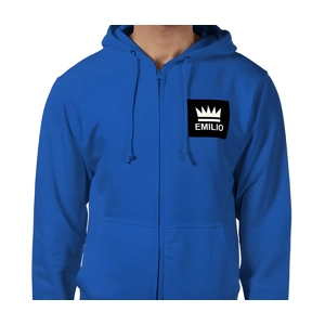 Emilio Men's Zip Hoodie Size XX Large