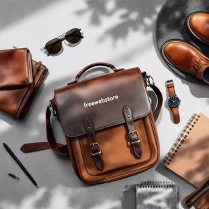 Men's Designer Saddle Bag