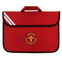 Aberford Primary School Book Bag, Red