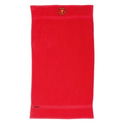 Aberford Primary School Embroidered Swimming Towel, Red
