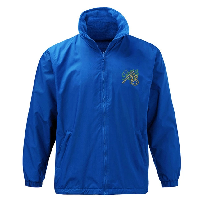 Additional Image for Acomb Primary School Embroidered Showerproof Fleece-lined Jacket