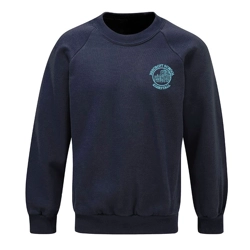 Beecroft Primary School Embroidered Sweatshirt, Navy blue