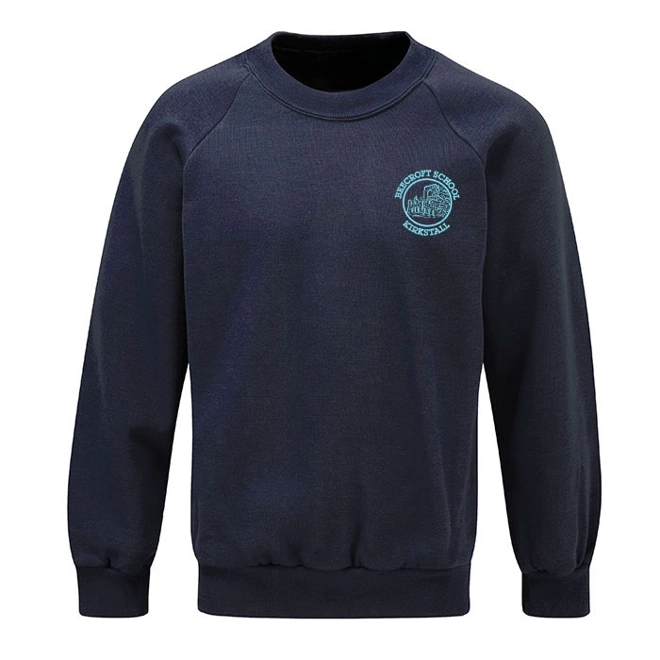 product Image for Beecroft Primary School Embroidered Sweatshirt, Navy blue