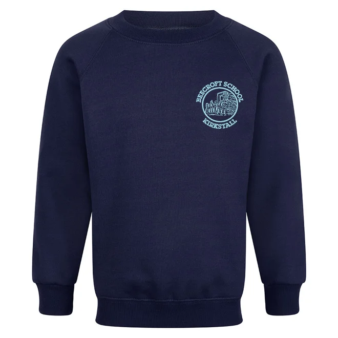 product Image for Beecroft Primary School Embroidered Sweatshirt, Navy blue