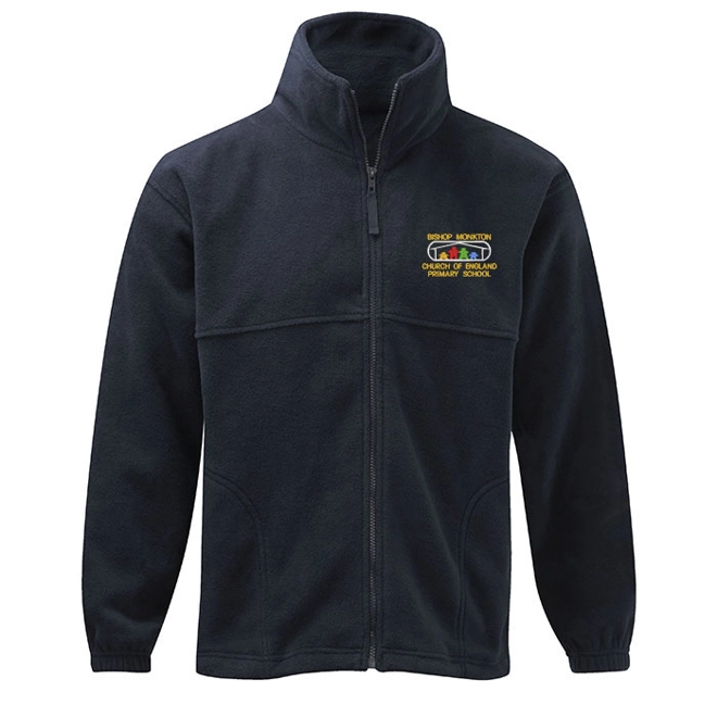 product Image for Bishop Monkton Primary School Embroidered Fleece