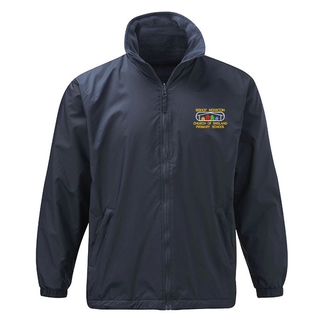 product Image for Bishop Monkton Primary School Embroidered Showerproof Jacket