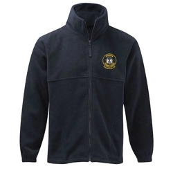 Bramham Primary School Embroidered Fleece, Navy blue